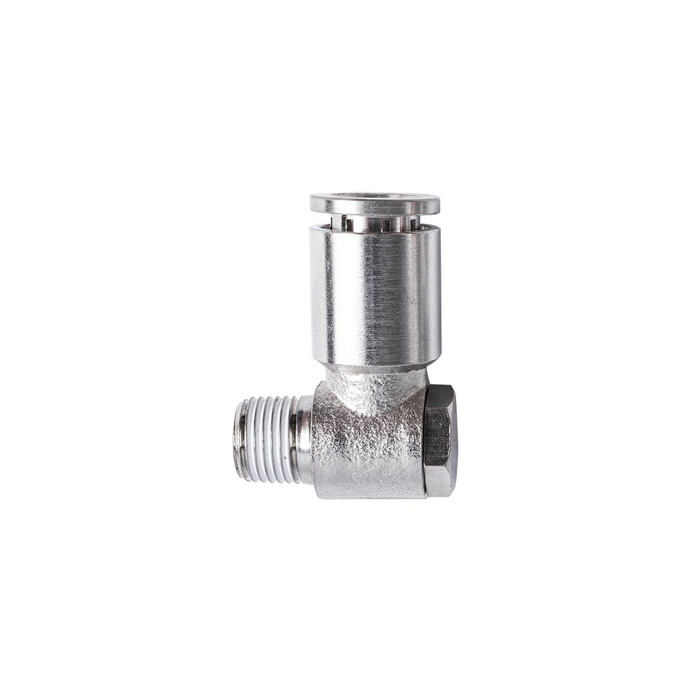 Metal Swiv. Elbow 8mm X 1/8' M